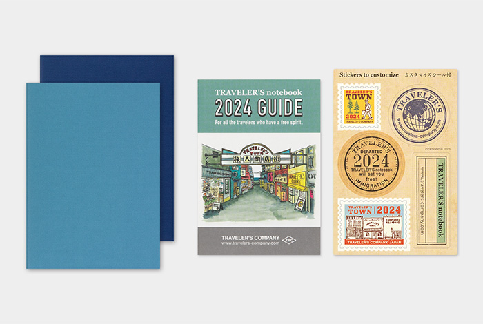 Refill 2024 WEEKLY Passport size / リフィル 2024 週間 パスポート