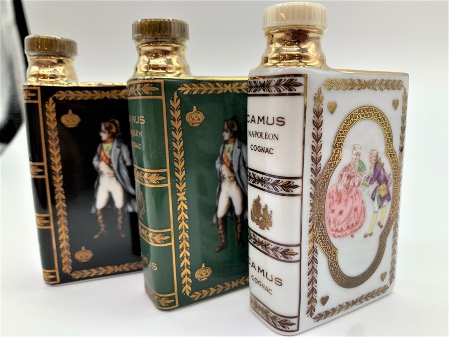 美品 古酒 未開栓 ナポレオン カミュ ブック 9本セット 2箱付き 美