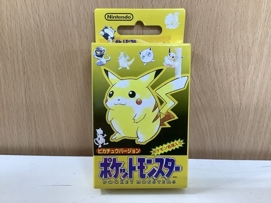 初代 ポケットモンスター トランプ赤 緑 ピカチュウバージョン