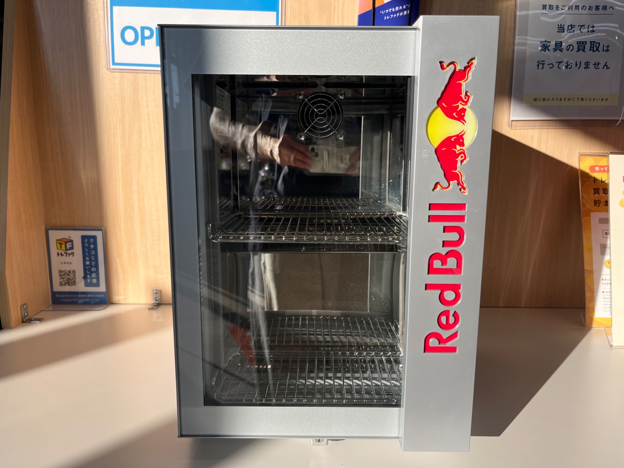 良品】RedBull レッドブル 小型冷蔵庫 ショーケース 非売品 希少