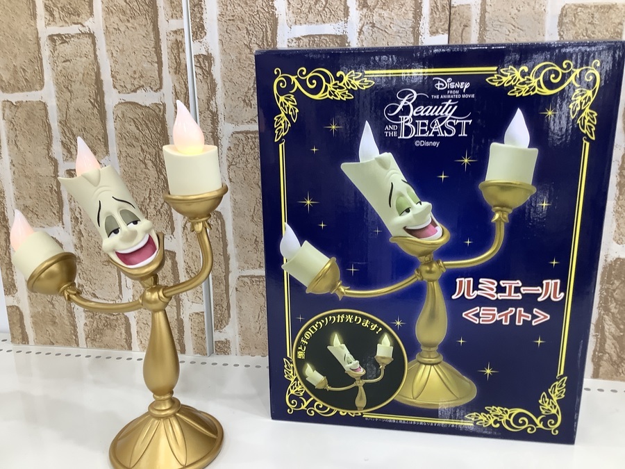 美女と野獣 ルミエールledライト アップフィギュアランタン 間接照明