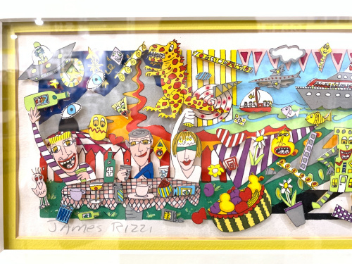 James rizzi ジェームスリジー ジグソーパズル 1500p James rizzi
