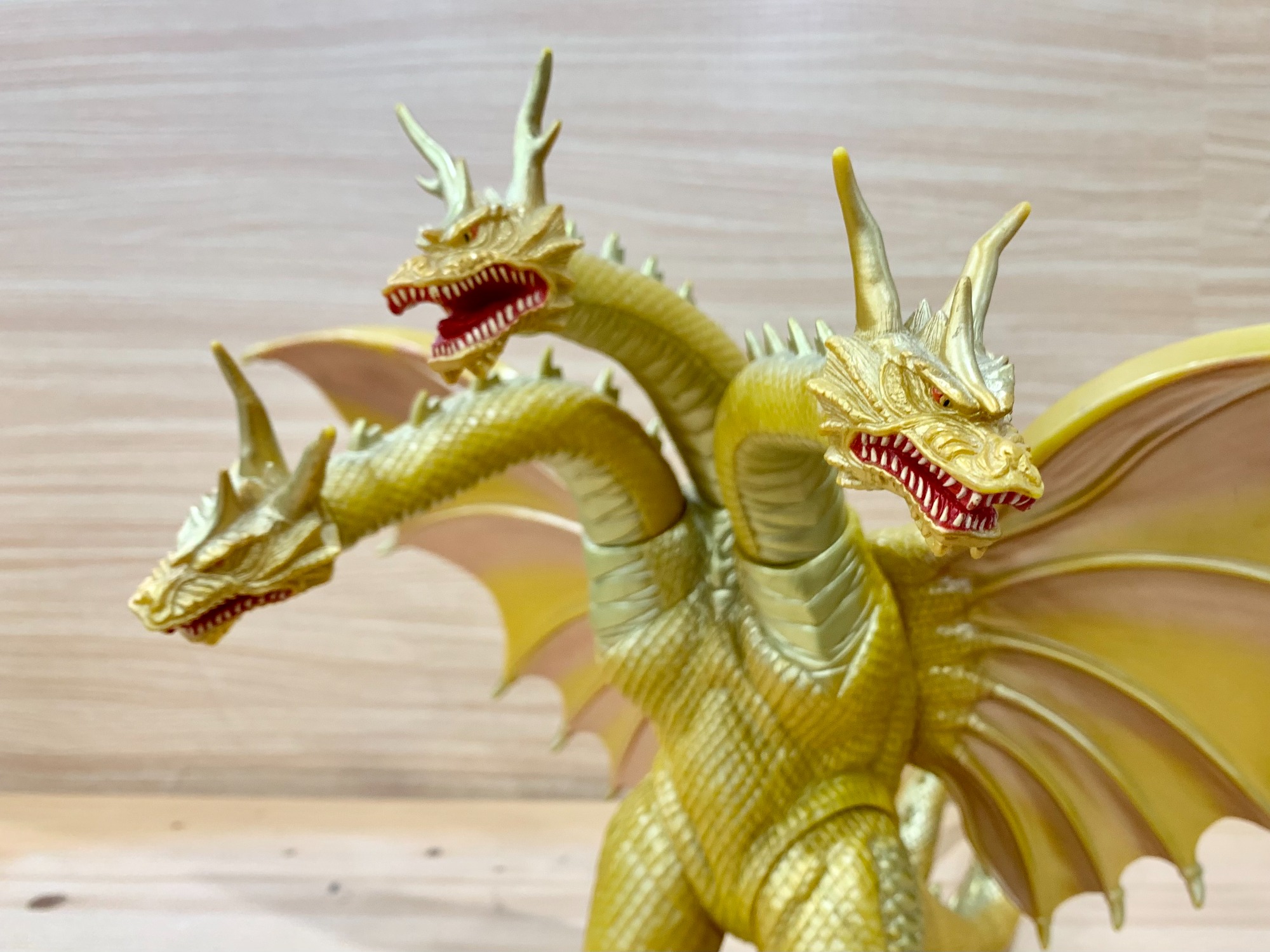 ブルマァク キングギドラ 当時物 ソフビ スタンダードサイズ ゴジラ