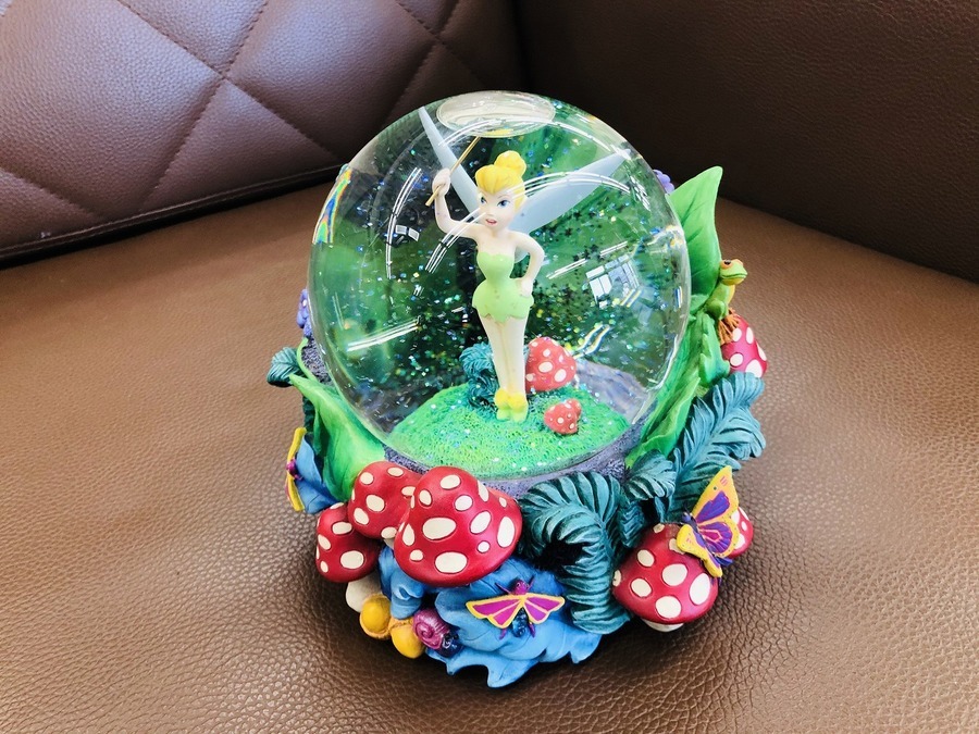 レアディズニー ティンカーベル スノーグローブ ティンカーベル スノー
