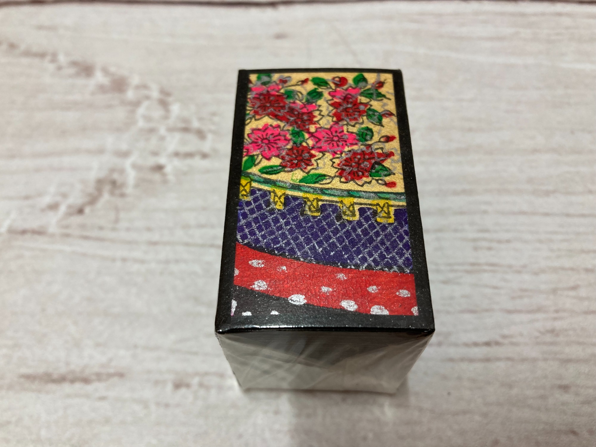 希少 未開封】松井天狗堂 手刷り道才かるた 赤黒裏 希少 未開封】松井