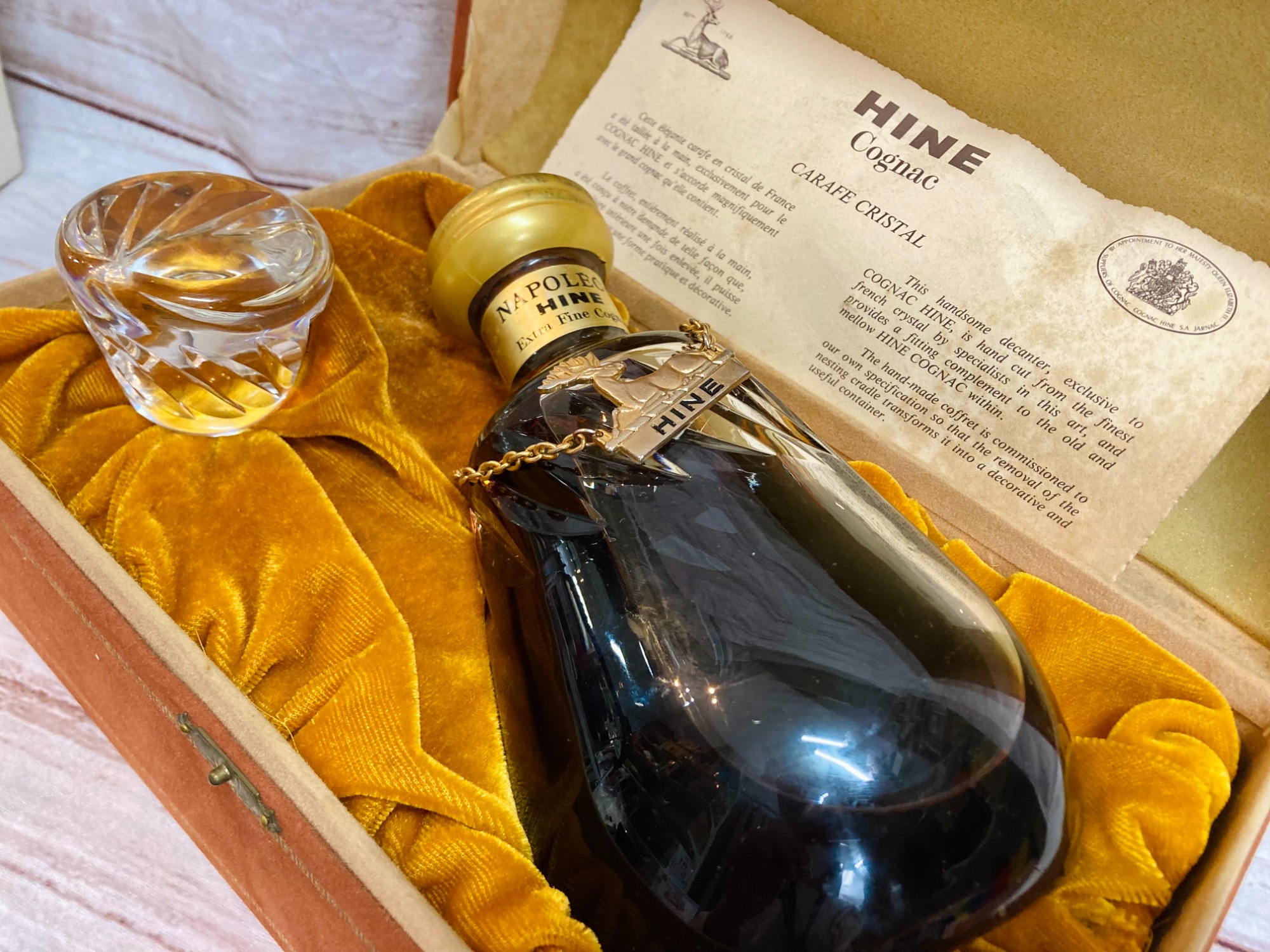 同梱OK商品】HINE NAPOLEON EXTRA VIEILLE FINE COGNAC ハイン