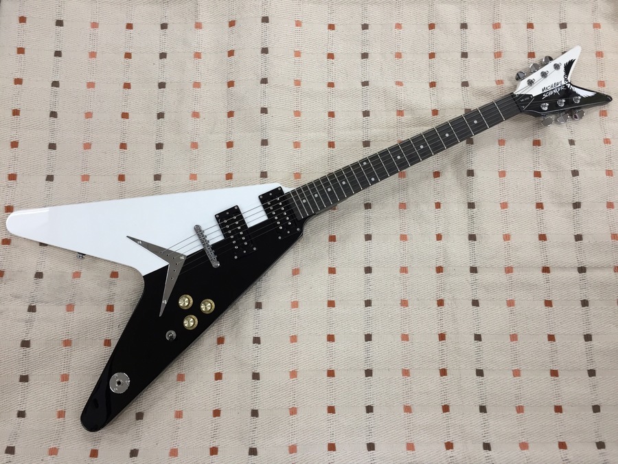 美品】DEAN V Exotic Bubinga エレキギター フライングV DEAN