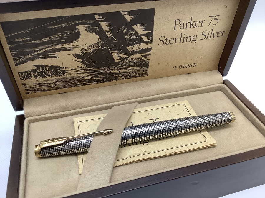 Parker【パーカー】75 スターリングシルバーの万年筆などの文房具や