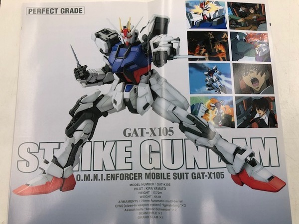 キラ・ヤマト！ガンダム！行きます！！ストライクガンダム PG