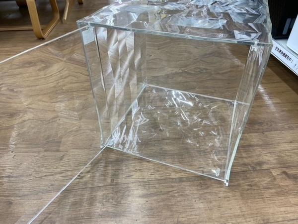Kartell カルテル キューブ型収納BOX OPTIC オプティック」入荷