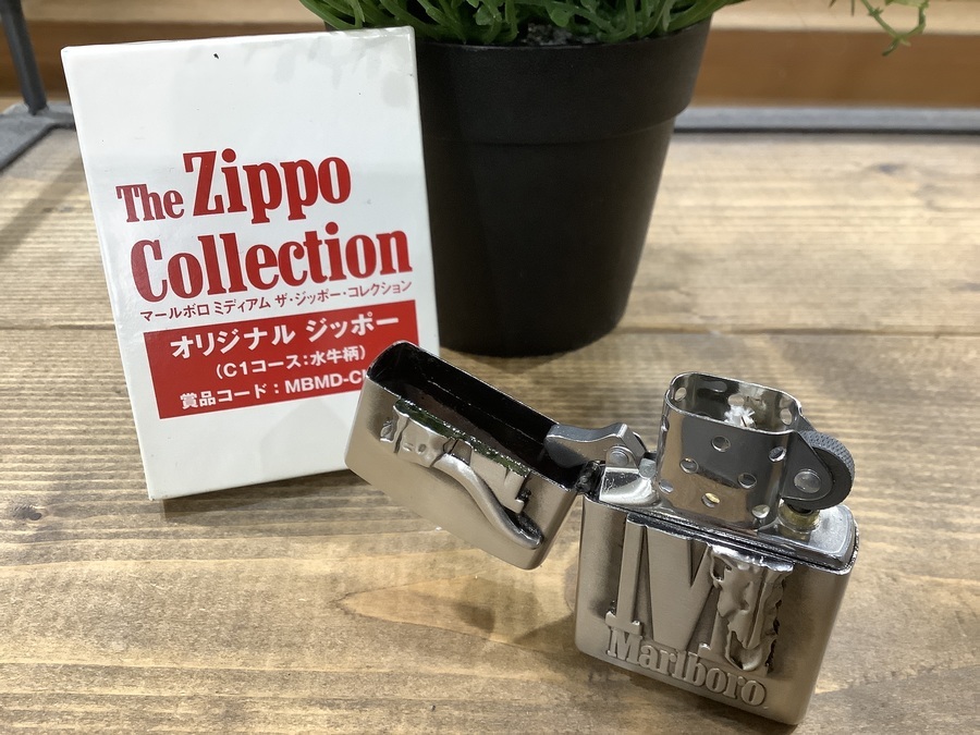懸賞当選品！！Zippo(ジッポ) Marlboro カウボーイ マールボロ 水牛柄