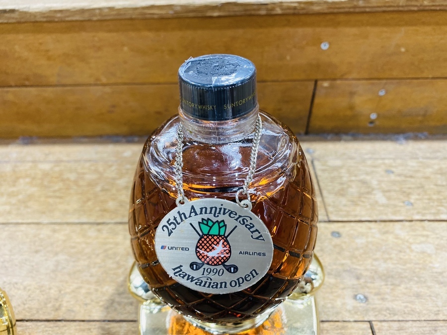 ハワイアンオープン25周年記念ボトル！サントリーローヤルが買取入荷