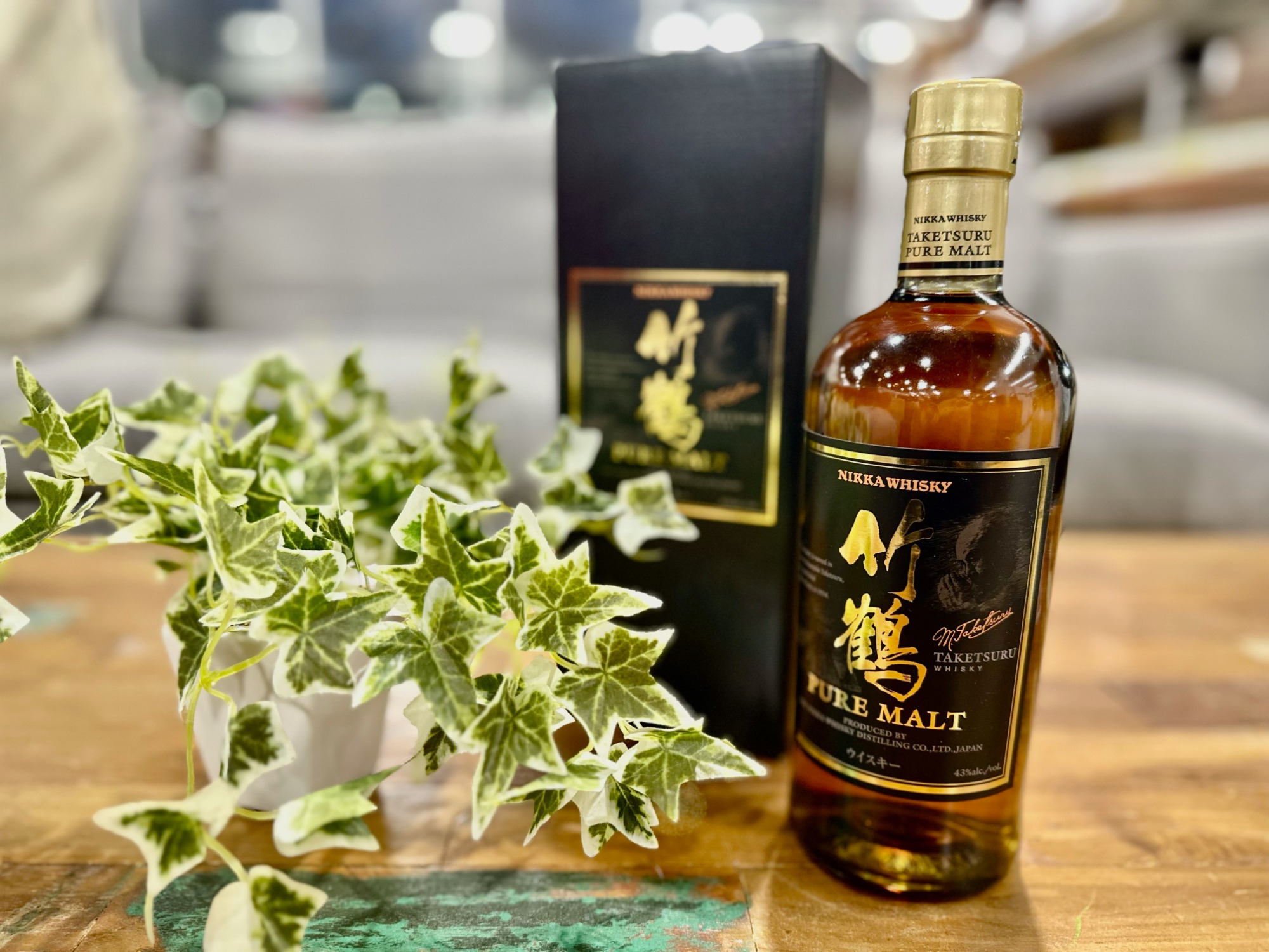 未開栓NIKKA ニッカ 竹鶴 21年 ピュアモルト ノンチルフィルタード 2014 80
