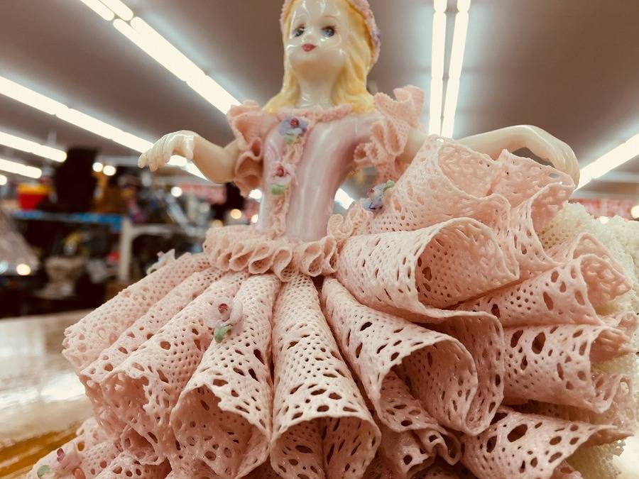 アイリッシュドレスデン・リカちゃん 陶器製フィギュア 1997年30周年