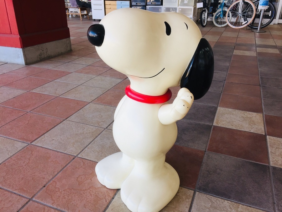 スヌーピー等身大フィギュア 人気 YUTAKA（ユタカ） スヌーピー等身大