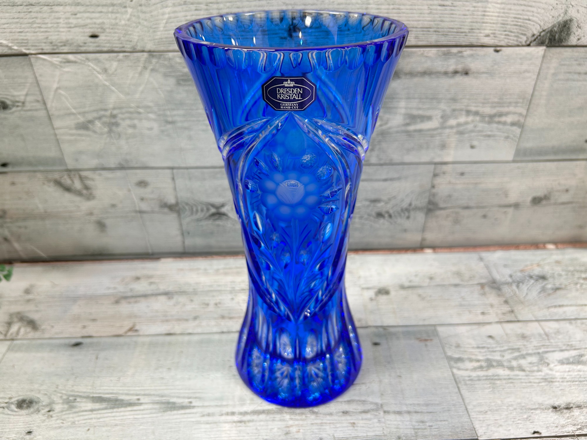 花瓶 フラワーベース 花器 ドイツ製 ドレスデンクリスタル 花 【公式通販】