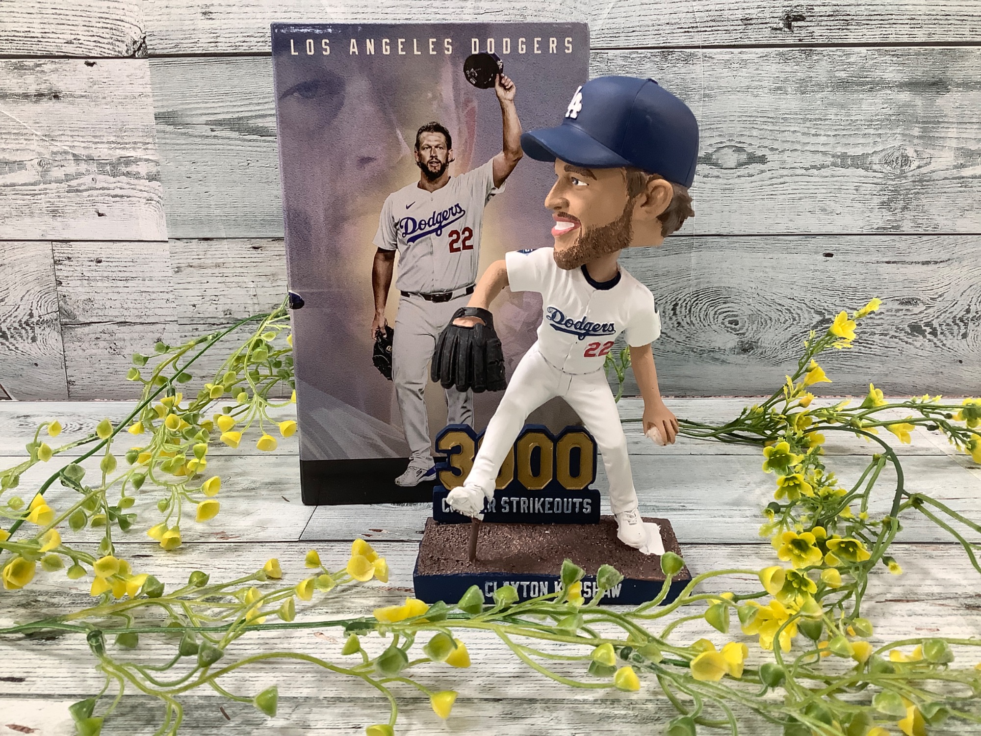 クレイトン・カーショー 3000奪三振記念 ボブルヘッド CLAYTON KERSHAW