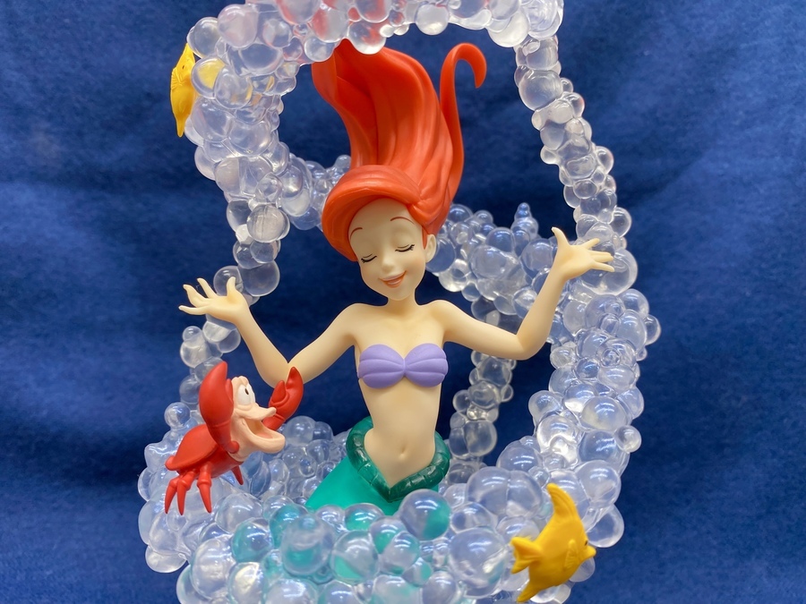 アリエル 人魚の陶器フィギュア 約19cm アリエル 人魚の陶器フィギュア