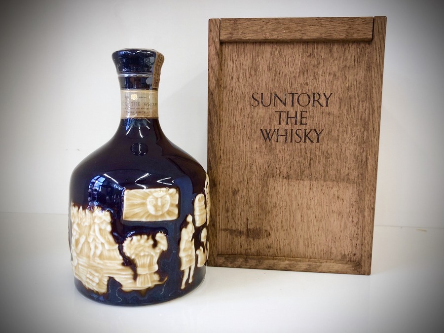 サントリー・ザ・ウイスキー特級！陶器ボトル有田焼のご紹介