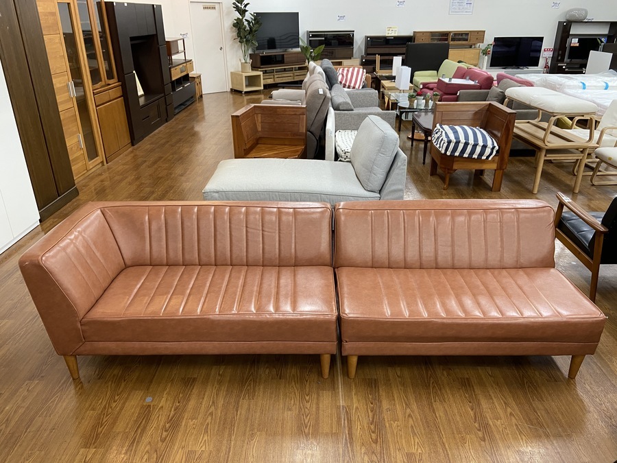 ま～※プロフ必読様専用 1/6シェル型ソファ2人用｜ま～