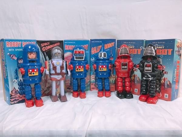 1950年代ブリキロボット完全復刻！ロボットシリーズ大量入荷です