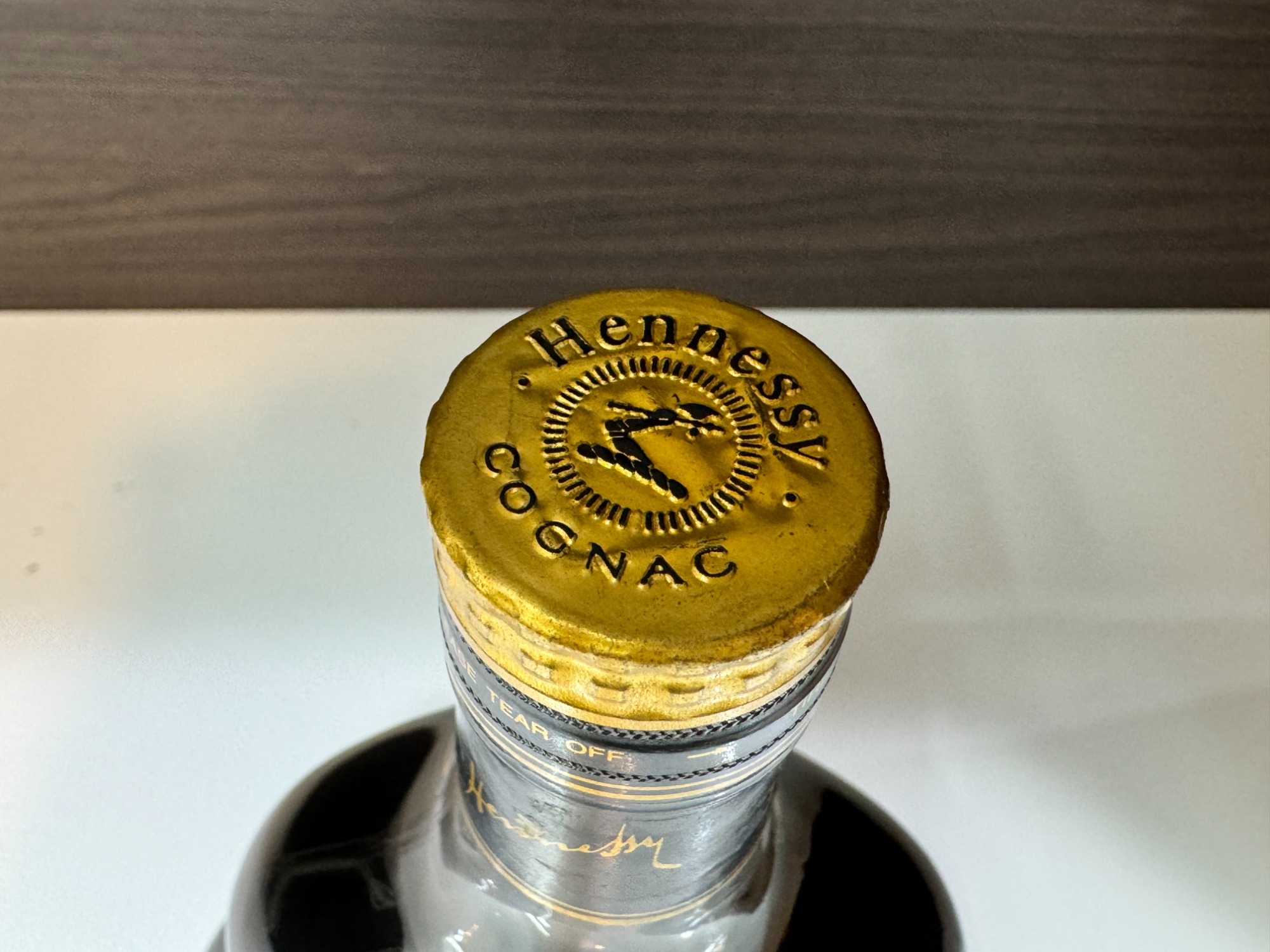 ヘネシーXO 未開封 金キャップ グリーンボトル 旧ボトル 未開封