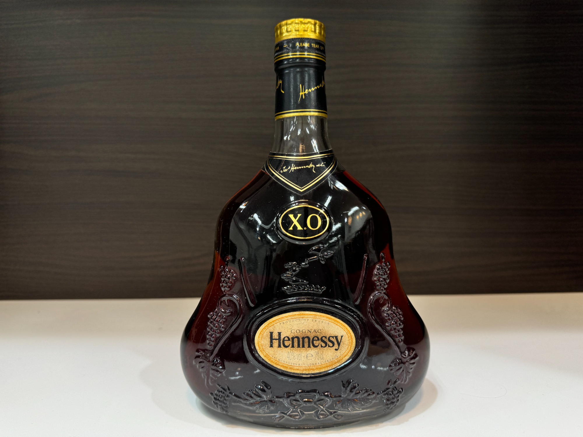 11533】未開栓 Hennessy ヘネシー XO 金キャップ クリアボトル