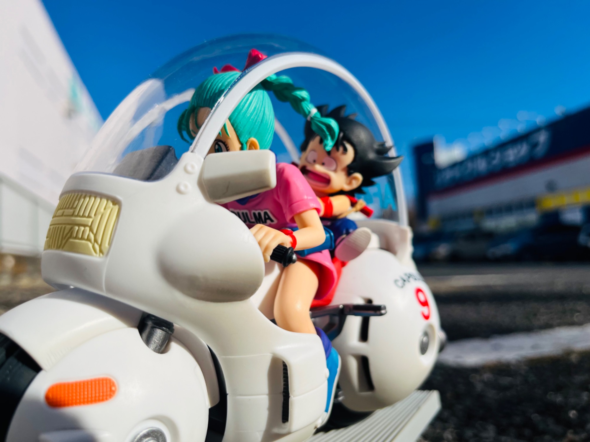 一番くじドラゴンボール A賞 孫悟空&ブルマ バイクフィギュア 【公式通販】