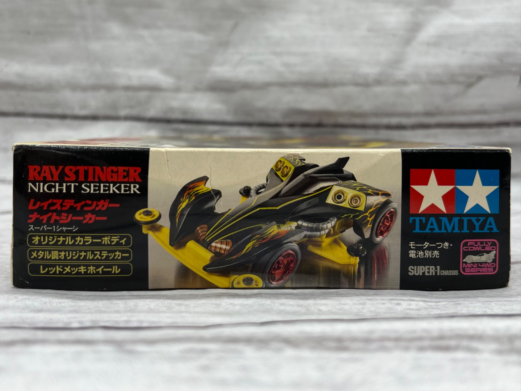 TAMIYA】ミニ四駆 レイスティンガー ナイトシーカー スーパー1シャーシ