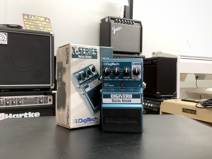DigiTech DIGIVERB デジタルリバーブ デジテック(DIGITECH)|デジタル