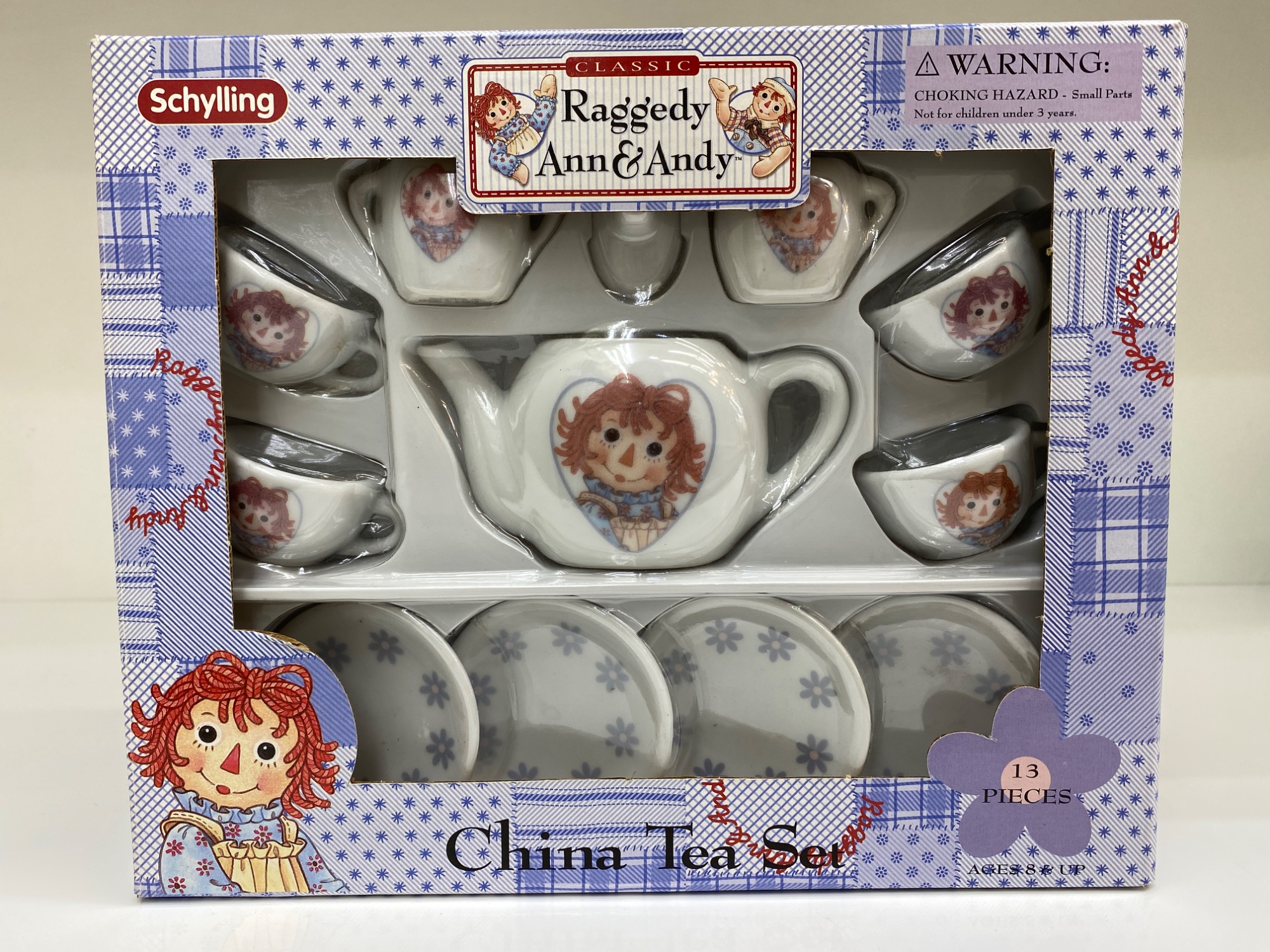 Raggedy Ann&Andy(ラガディ― アン&アンディ )ミニチュア食器セット が