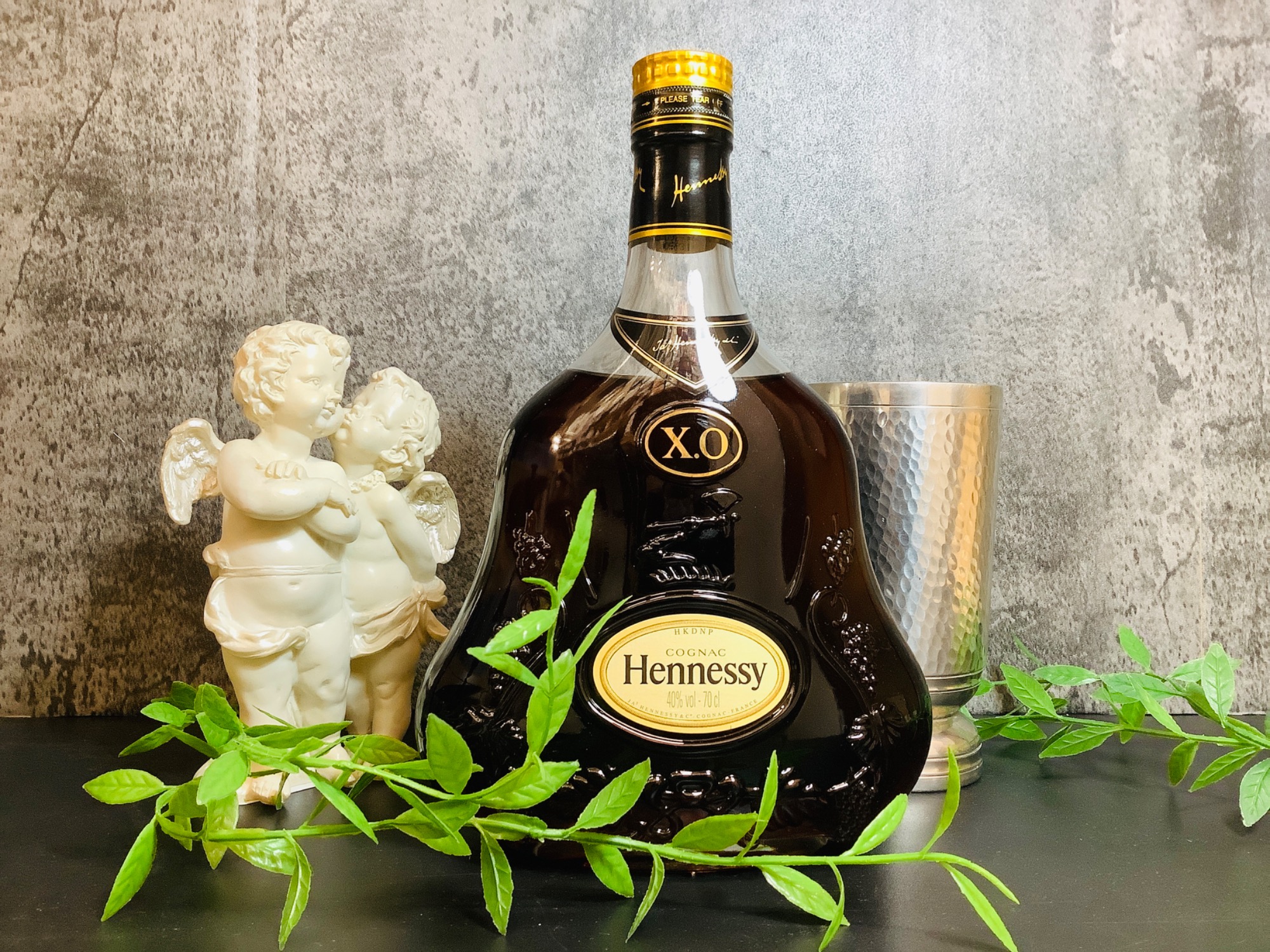 ヘネシーHennessy Extraコニャック金キャップグリーンボトル700ml