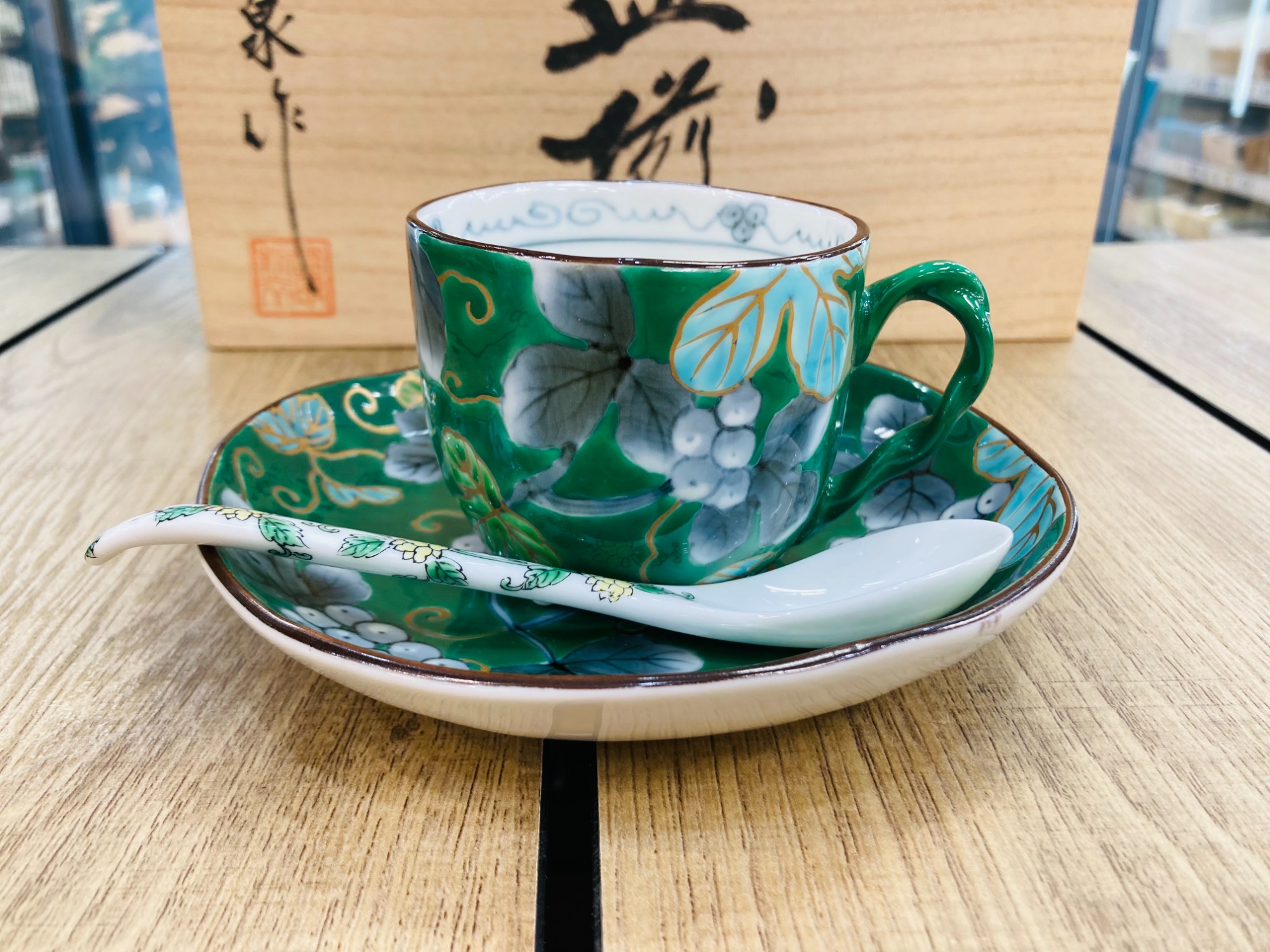 有田焼 福右衛門窯 カップ&ソーサー N 源右衛門 ティーカップ＆ソーサー4客