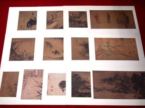 宋元名書巨冊選 絹本 14枚 二玄社 故宮博物院の名蹟 古画 名画 Yahoo