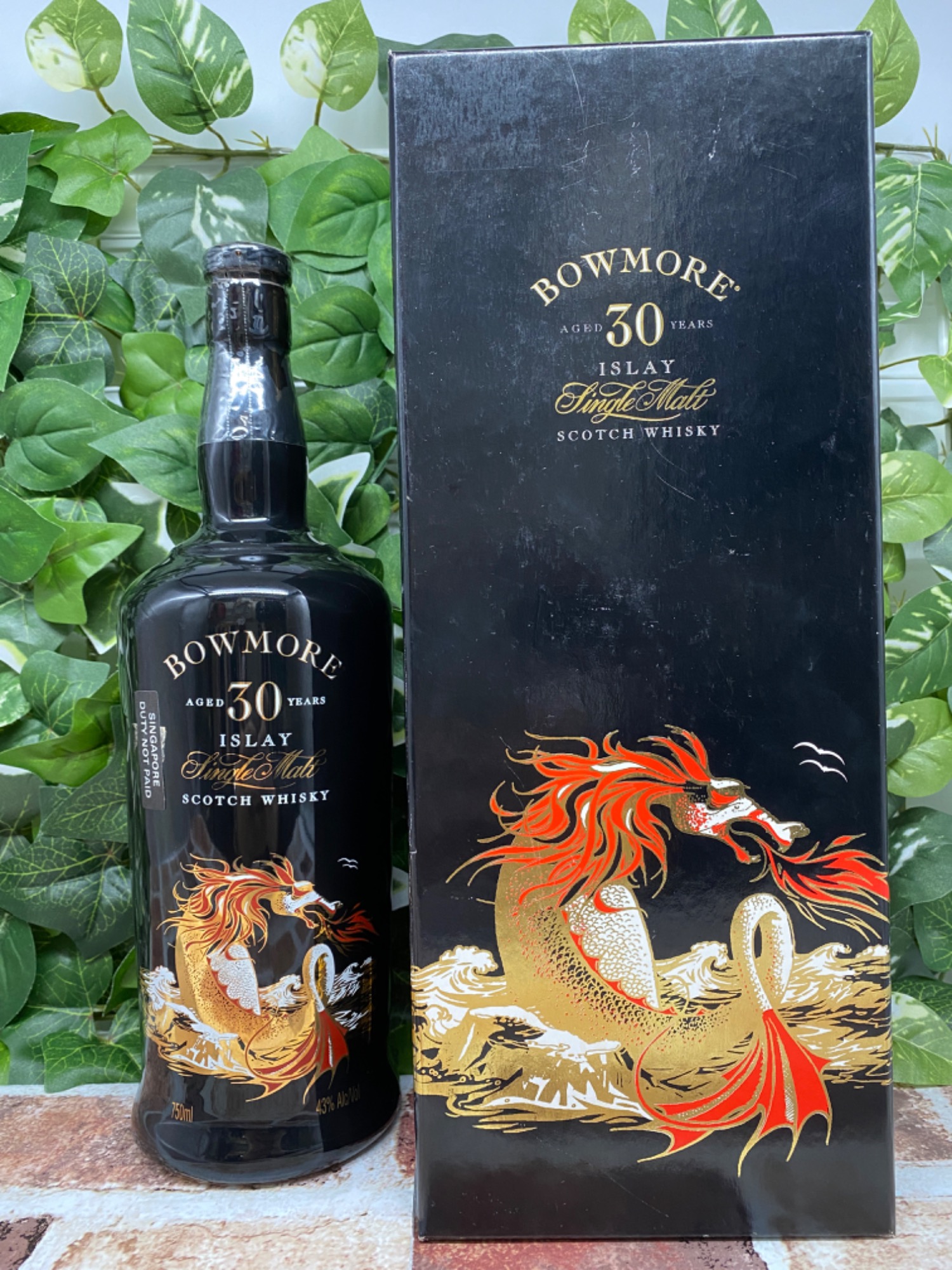 お値下げします！空瓶‼️Bowmore 30年 スコッチウイスキー 750ml