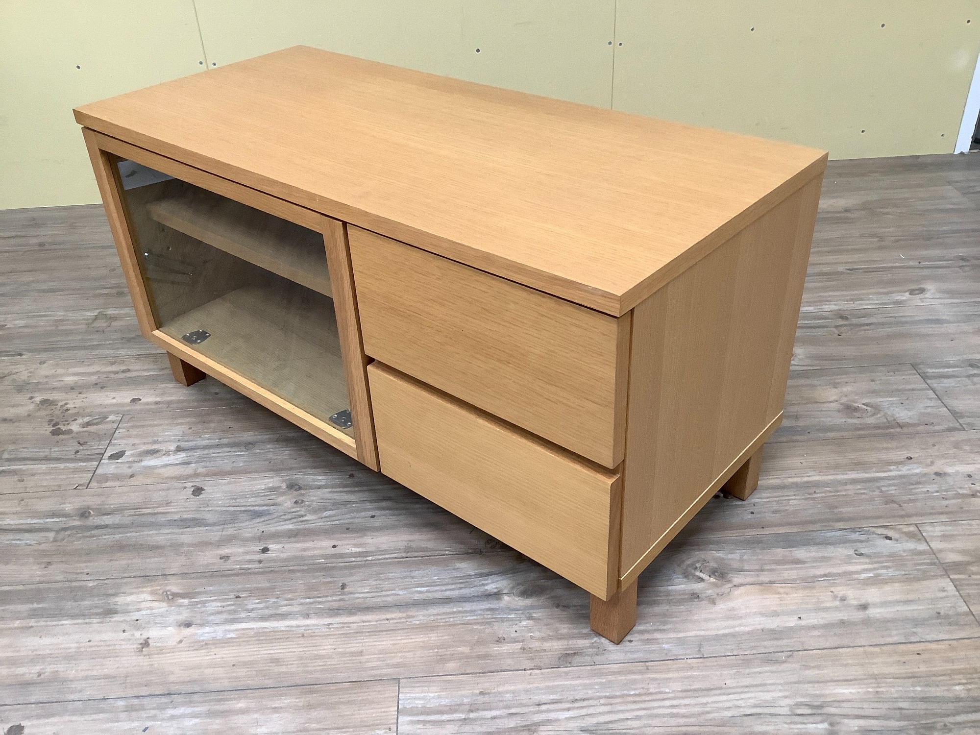 無印良品 テレビボード キャスター付き ナチュラルウッド 無印良品