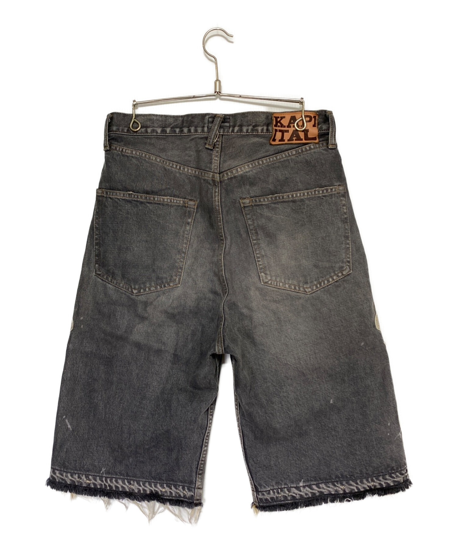 中古・古着通販】KAPITAL (キャピタル) 14ozブラックデニム 5Pショート