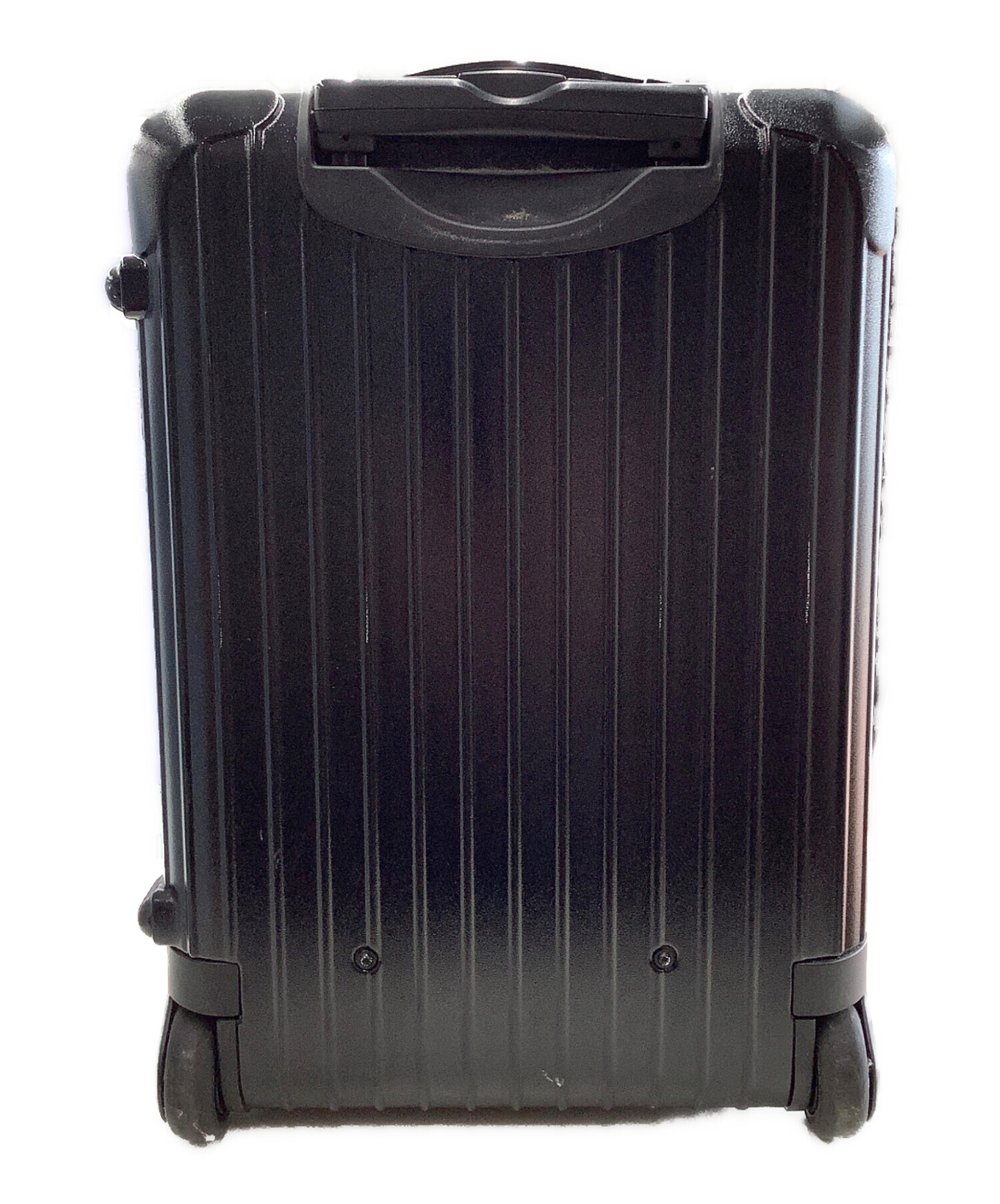 ジャンク品】RIMOWA ブラック キャリーケース 機内持ち込み 中古・古着