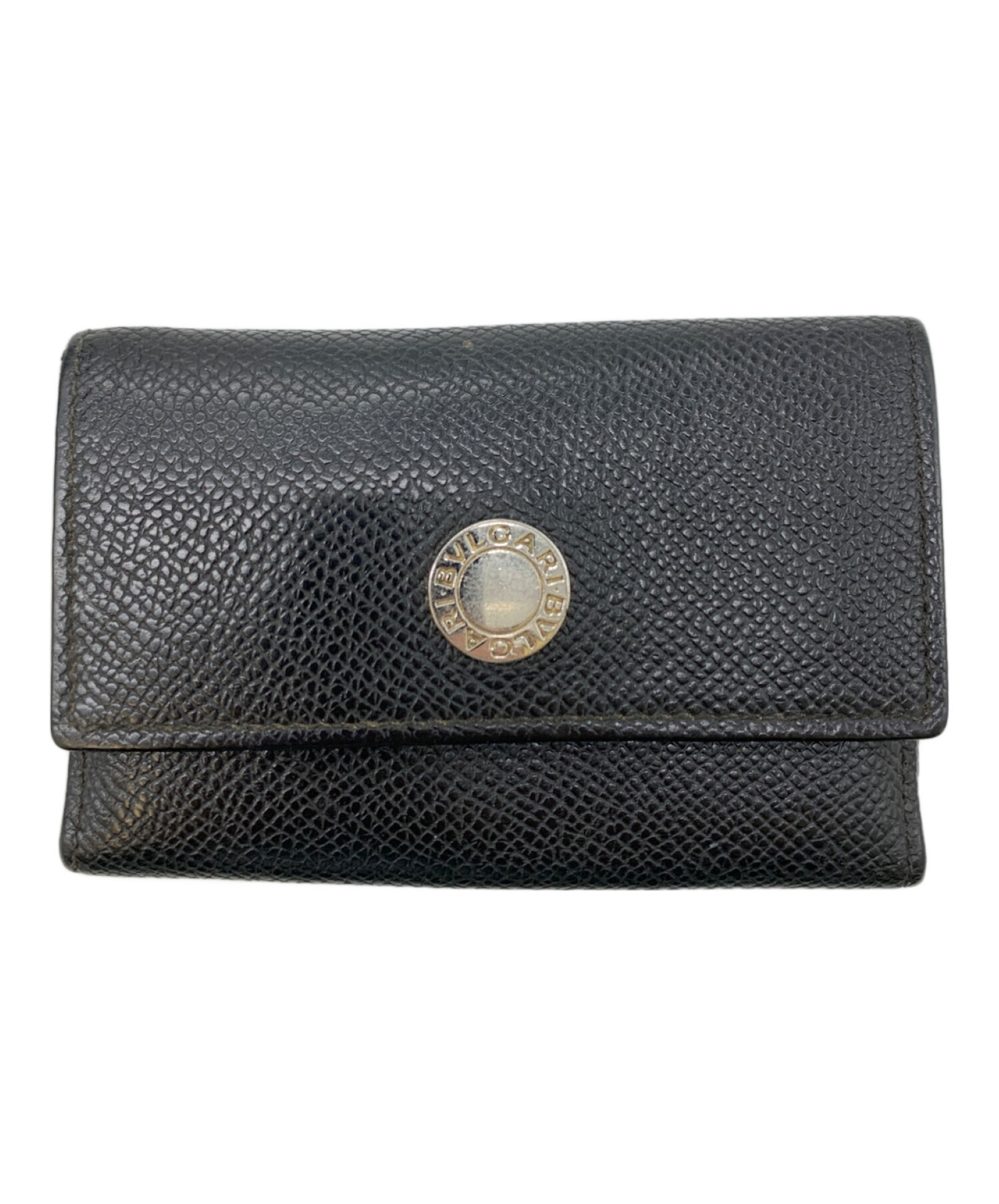 ブルガリ ブラックレザーキーケース新品未使用 ブルガリ BVLGARI キー