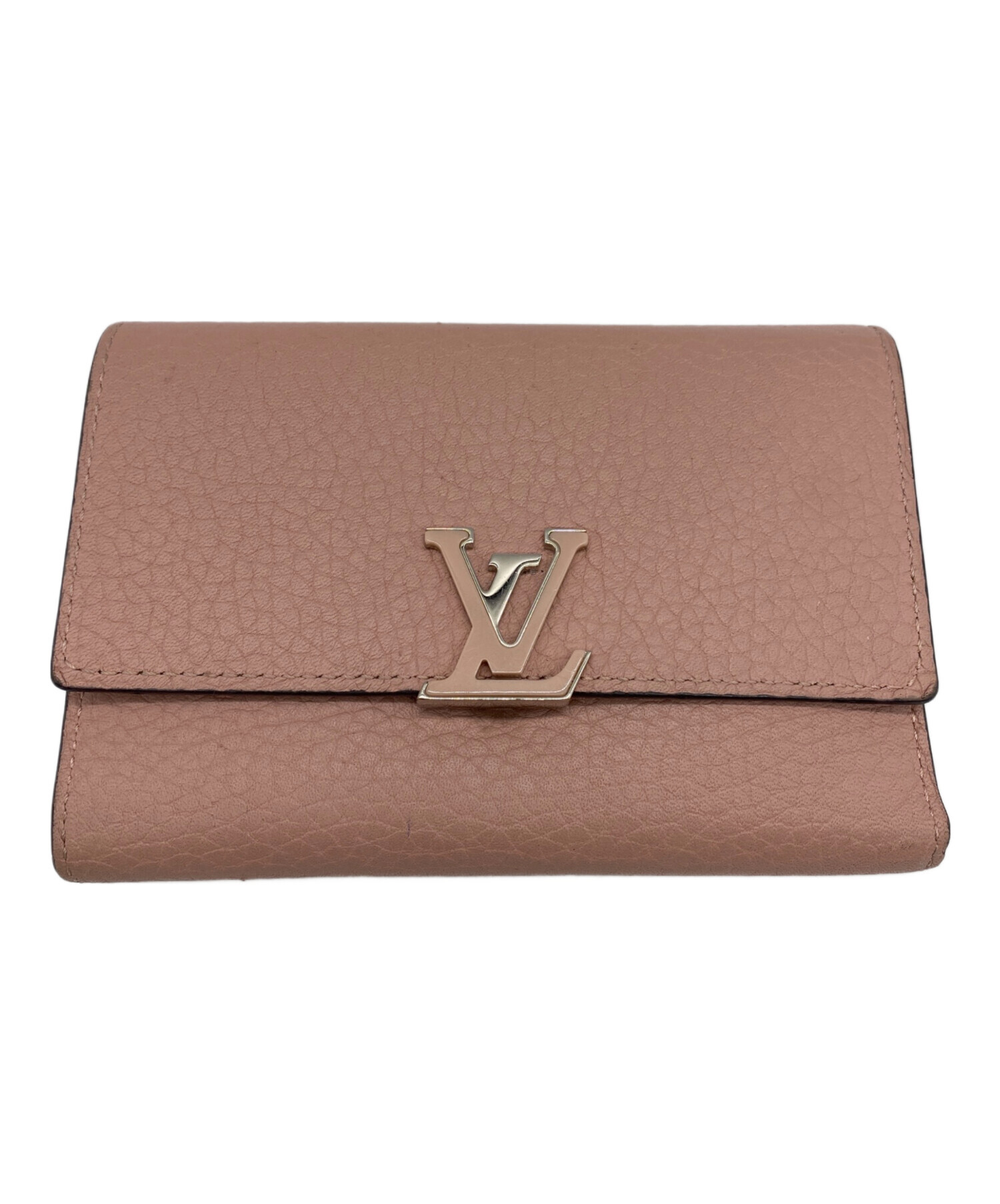 中古・古着通販】LOUIS VUITTON (ルイ ヴィトン) 3つ折り財布 ピンク