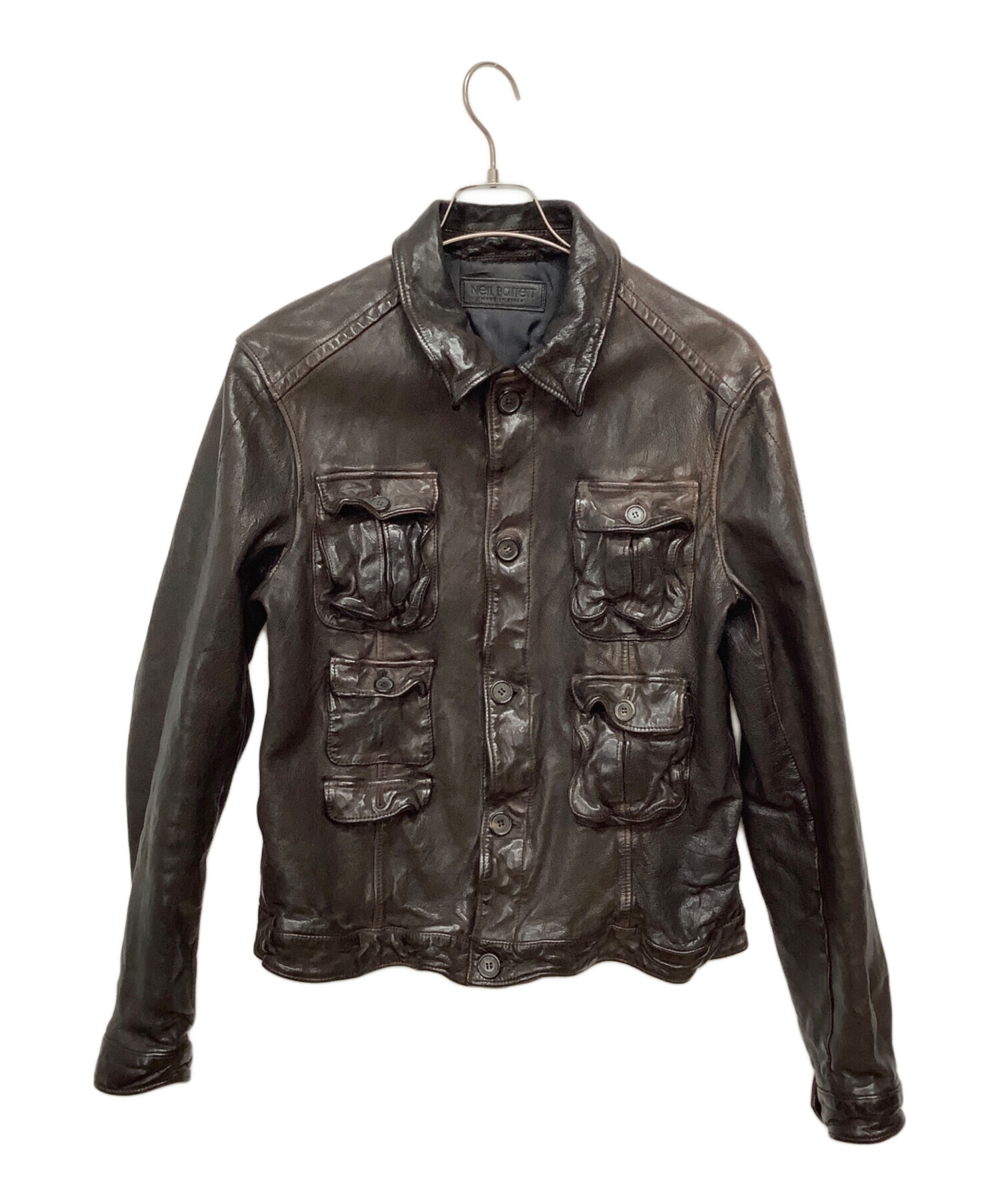 NEIL BARRETT ニールバレットレザージャケット S