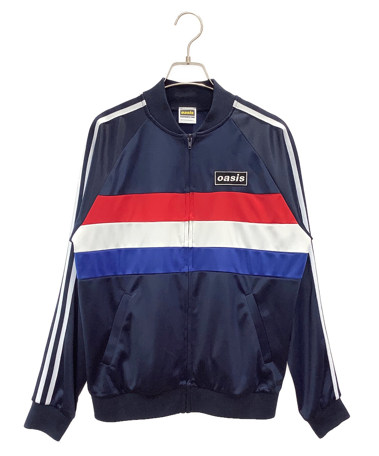 Oasis x adidas トラックジャケット Mサイズ ネイビー adidas