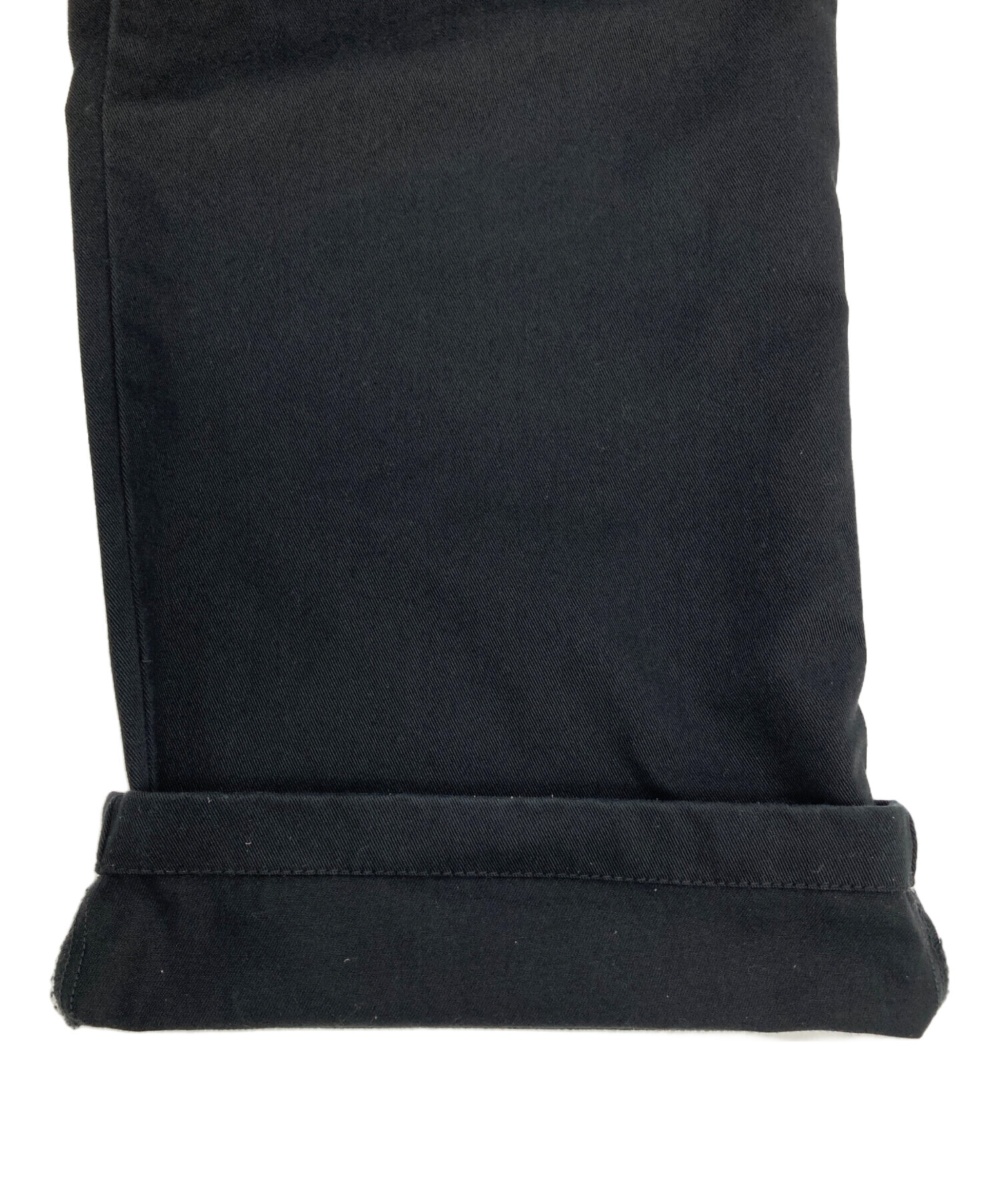 中古・古着通販】SUPREME (シュプリーム) チノパン ブラック サイズ:34