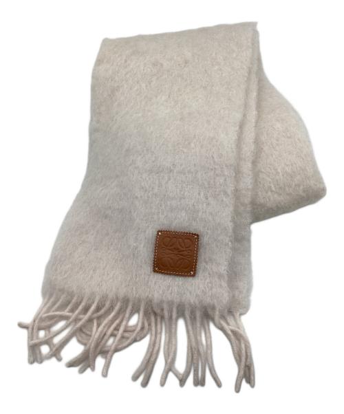 中古・古着通販】LOEWE (ロエベ) マフラー アイボリー｜ブランド・古着