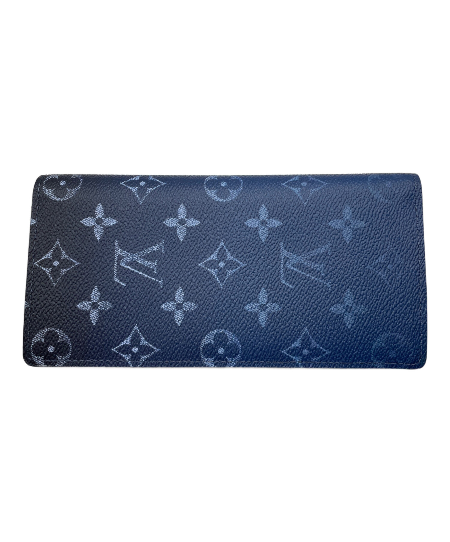 Louis Vuitton 二つ折り財布 ネイビー ディスカウント Louis Vuitton