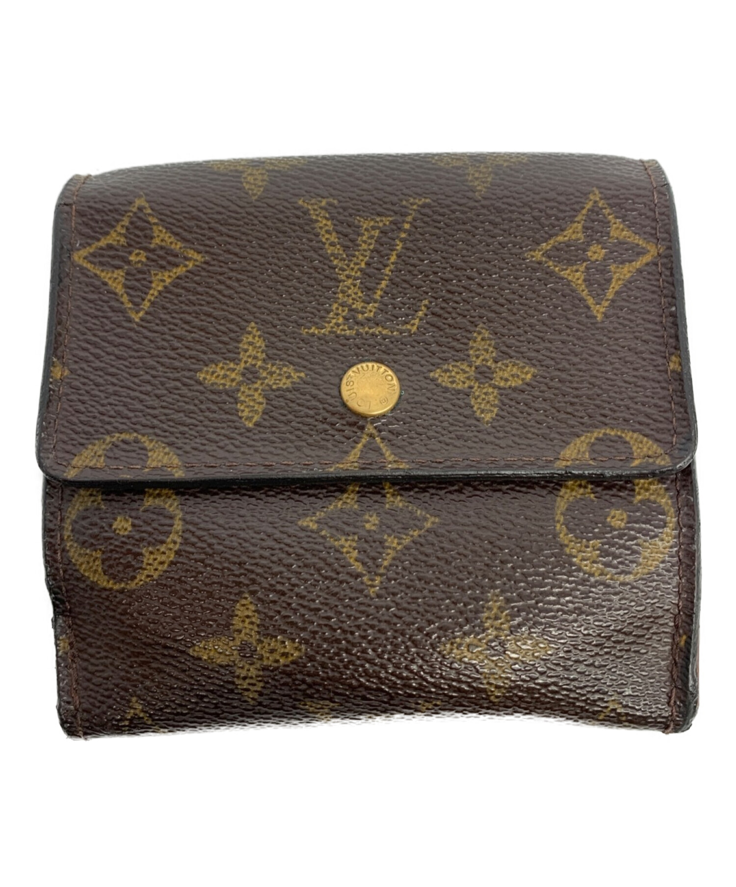 中古・古着通販】LOUIS VUITTON (ルイ ヴィトン) 3つ折り財布 ブラウン