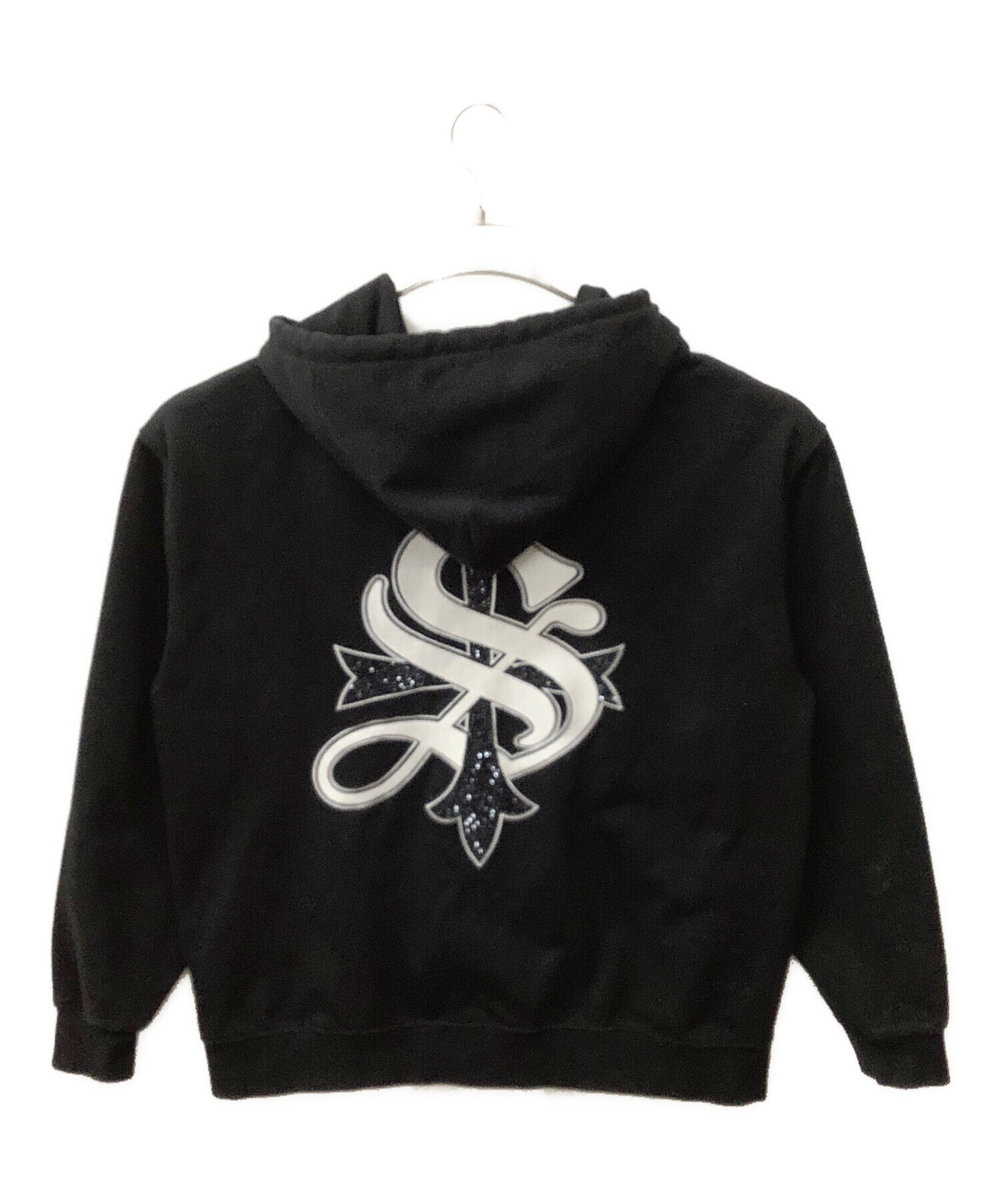 中古・古着通販】SUPPLIER (サプライヤー) ジップパーカー ブラック