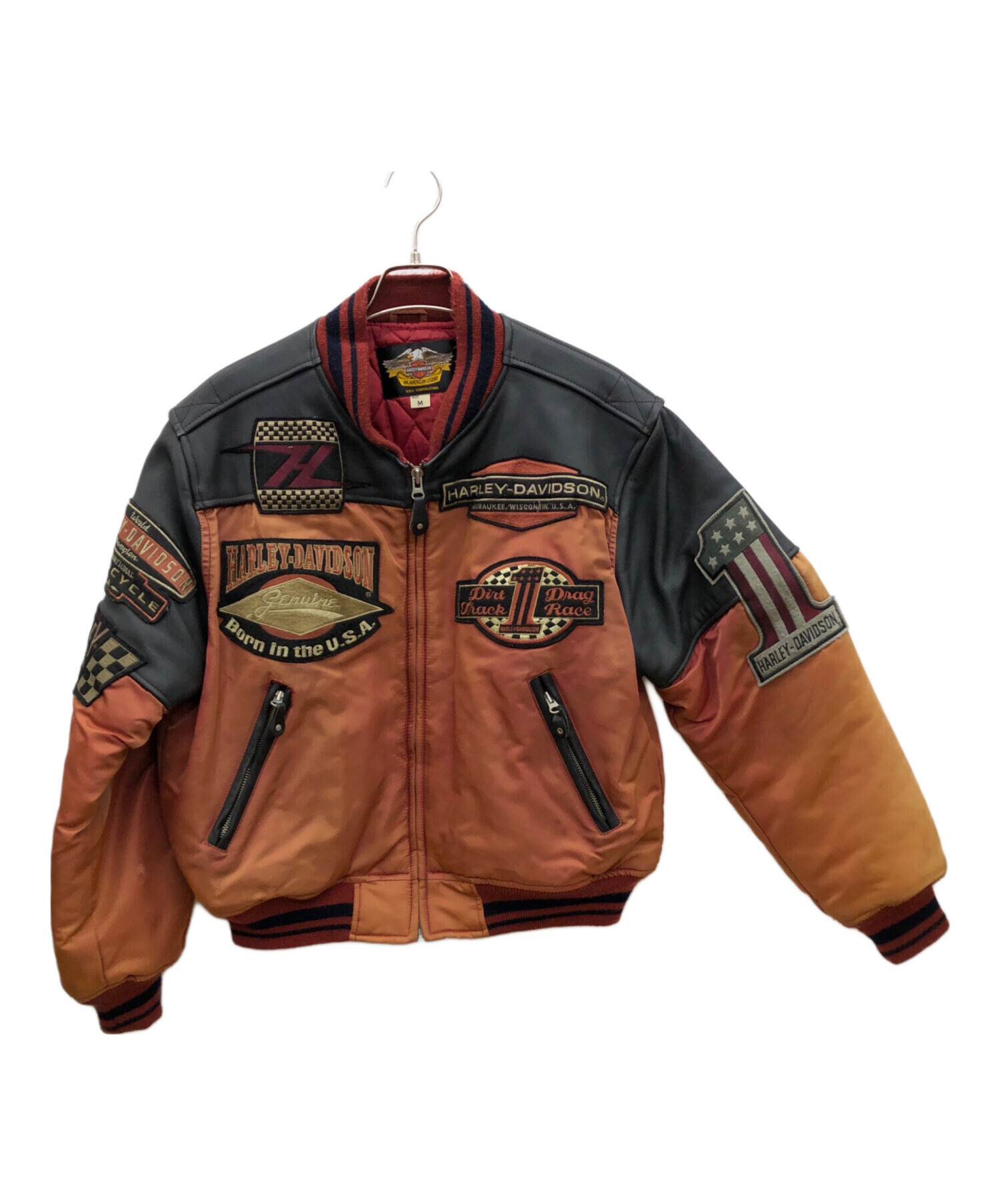 中古・古着通販】HARLEY-DAVIDSON (ハーレーダビッドソン) 90sレザー