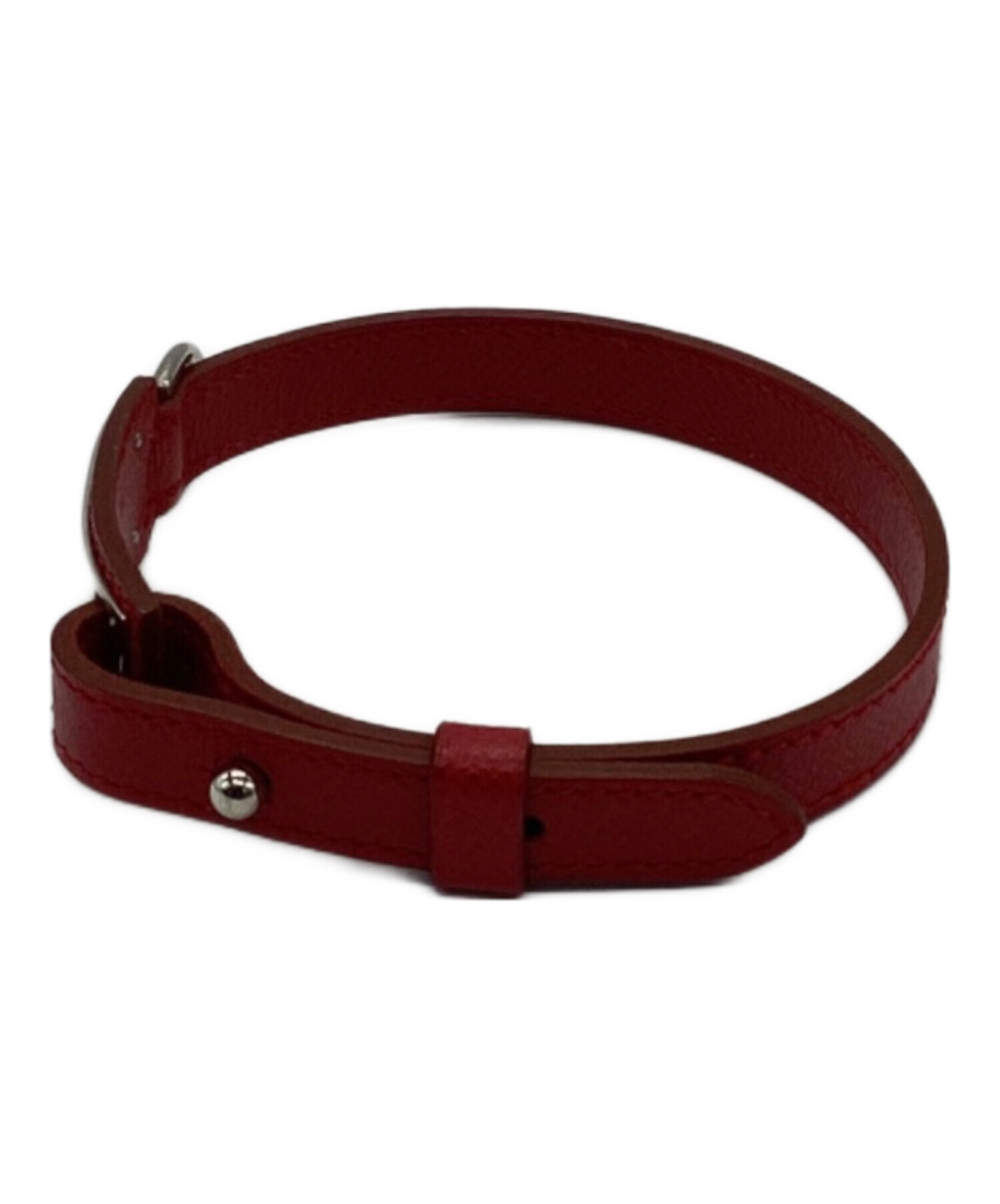 中古・古着通販】HERMES (エルメス) 犬用首輪 レッド｜ブランド・古着