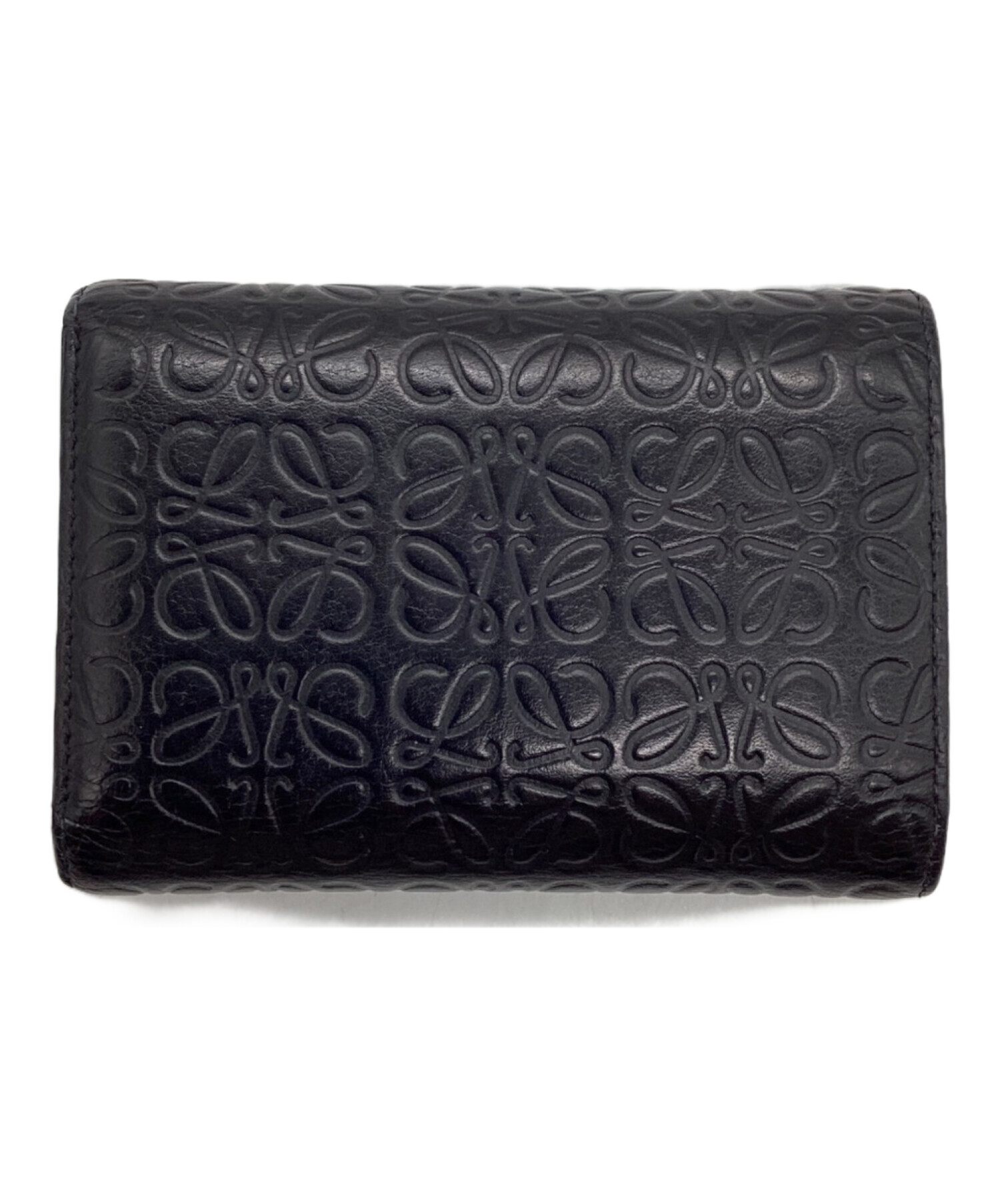 LOEWE 三つ折財布 ブラック LOEWE ブラック 三つ折り財布